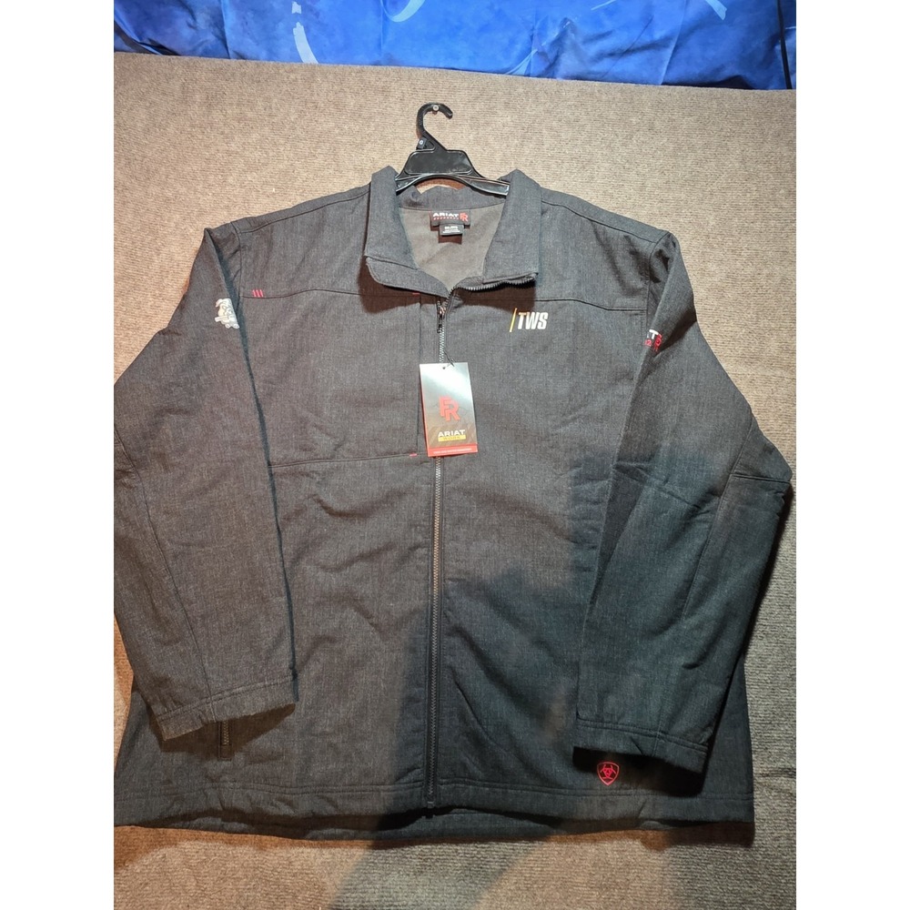 Ariat Work FR Vernon Jacket Mens 3XL Black Flame Resistant CAT 3 10024027 TWS - Picture 1 of 11